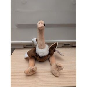 Ty Beanie Babies Stretch Ostrich Plush Toy 1997 Kid Collectible Classroom Animal